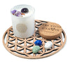 Bougie artisanale paix et relaxation (30h ~ de combustion)