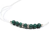Bracelet artisanal bulle de vie malachite