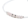 Bracelet artisanal bulle de vie quartz rose