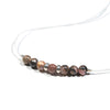 Bracelet artisanal bulle de vie rhodonite