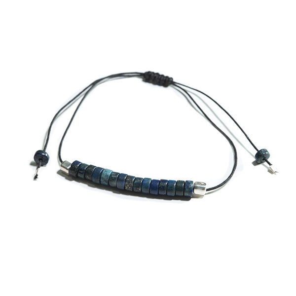 Bracelet artisanal bulle de vie lapis lazuli