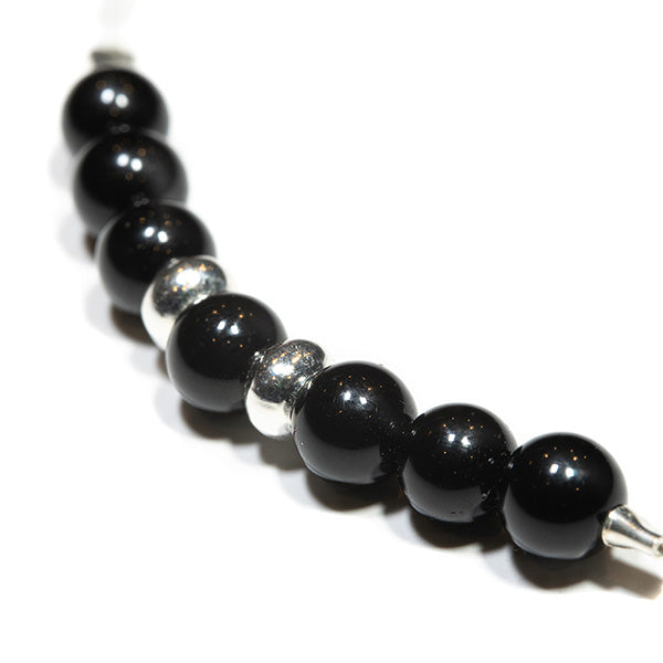 Bracelet artisanal bulle de vie onyx